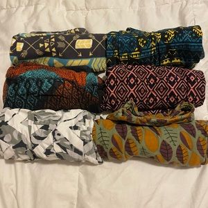 LuLaRoe Leggings OS LOT OF 6